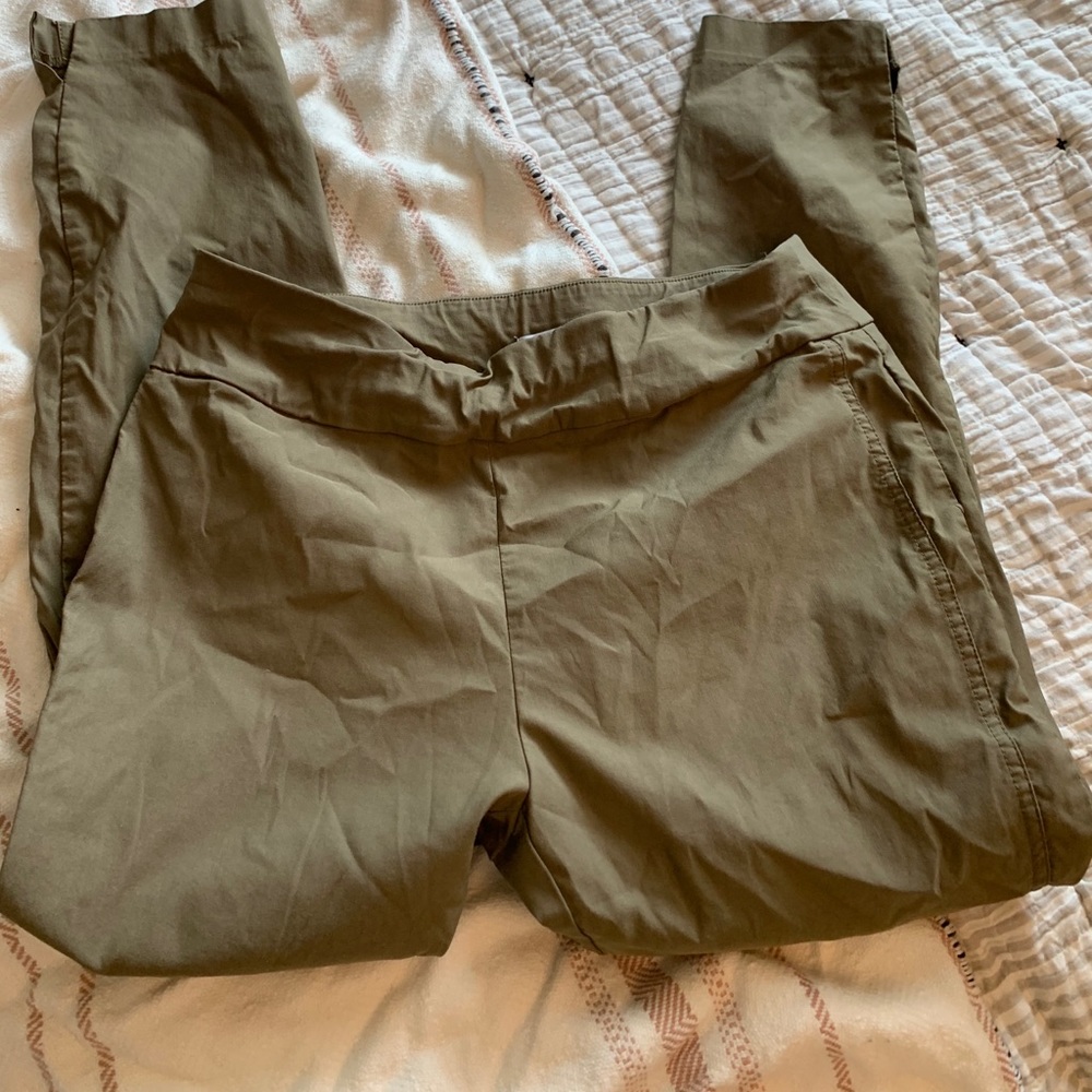 green work pants